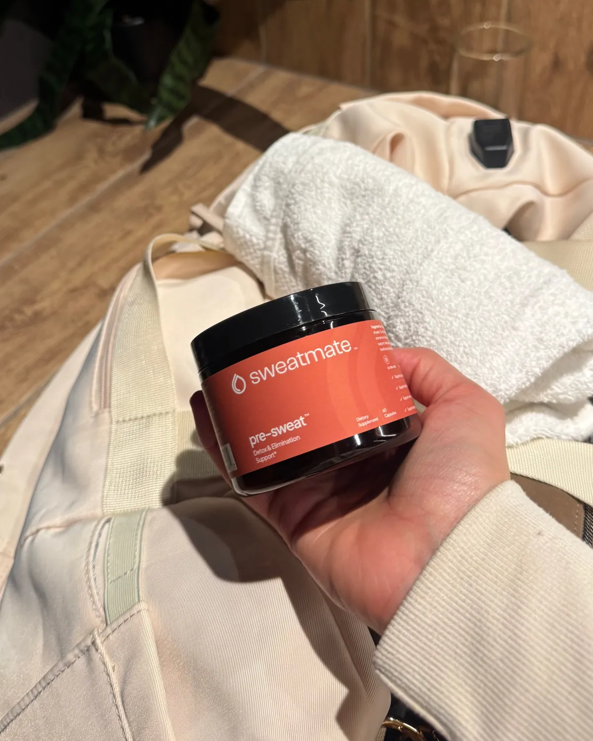 In the bag with Sweatmate